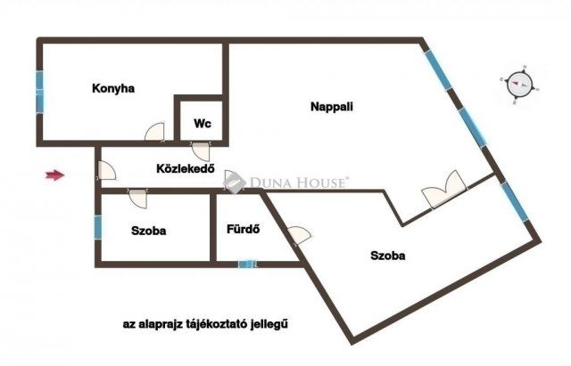 Eladó téglalakás, Budapesten, VII. kerületben 94 M Ft, 3 szobás