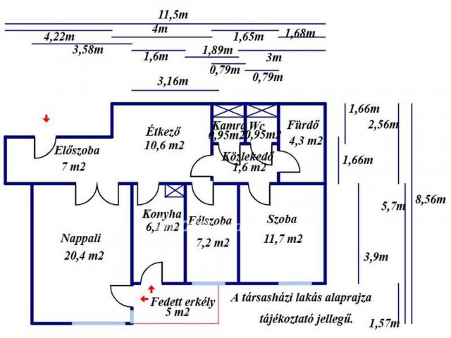 Eladó téglalakás, Kecskeméten 67 M Ft, 2+1 szobás