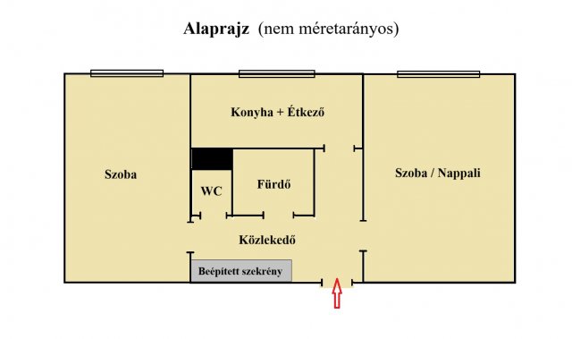 Eladó panellakás, Győrött, Ifjúság körúton 45.9 M Ft