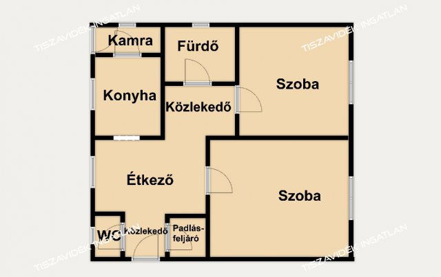 Eladó családi ház, Nagykörűn, Haladás utcában 26.9 M Ft