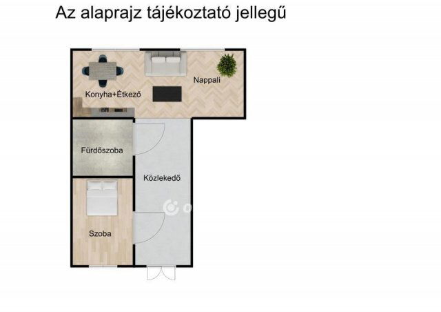 Eladó téglalakás, Debrecenben 79.9 M Ft, 1+1 szobás