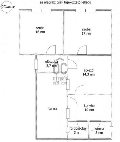 Eladó családi ház, Törtelen 32 M Ft, 2 szobás