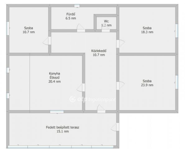 Eladó családi ház, Decsen 29.9 M Ft, 2+1 szobás