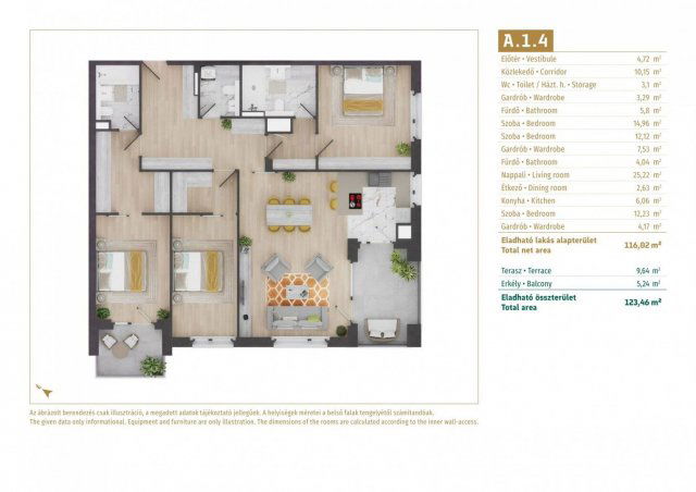 Eladó téglalakás, VII. kerületben, Városligeti fasoron