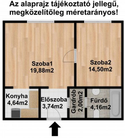 Eladó téglalakás, Budapesten, IX. kerületben 77 M Ft, 2 szobás