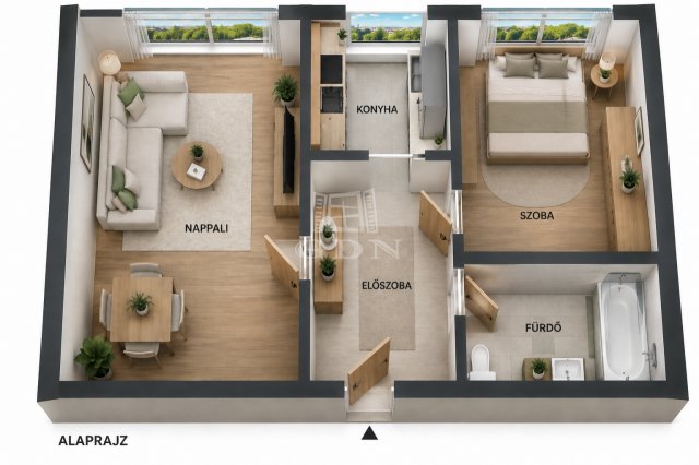 Eladó panellakás, Budapesten, IX. kerületben 51 M Ft, 1+1 szobás