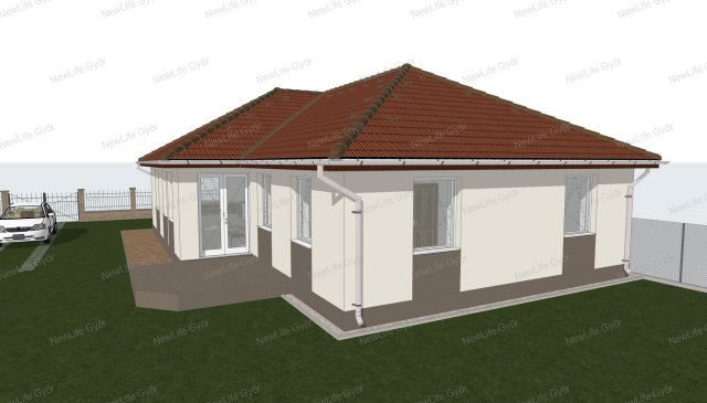 Eladó családi ház, Győrzámolyon 124.9 M Ft, 4 szobás