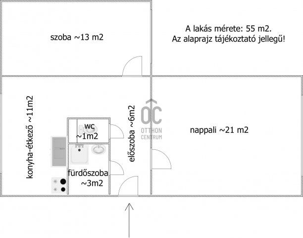Eladó panellakás, Baján 27.5 M Ft, 2 szobás