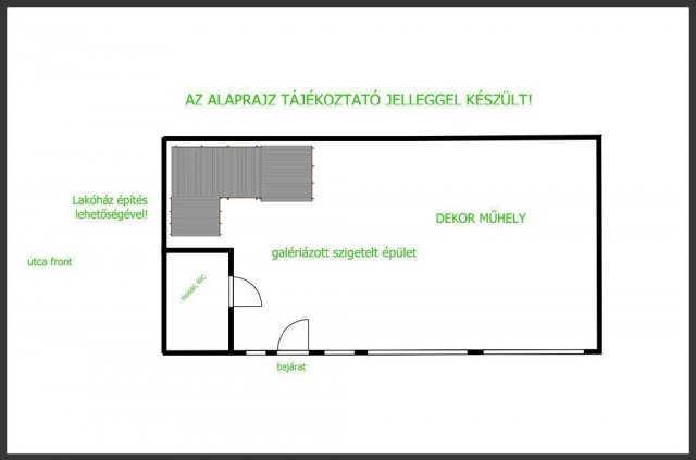 Eladó családi ház, Hajdúböszörményen 62 M Ft, 2 szobás