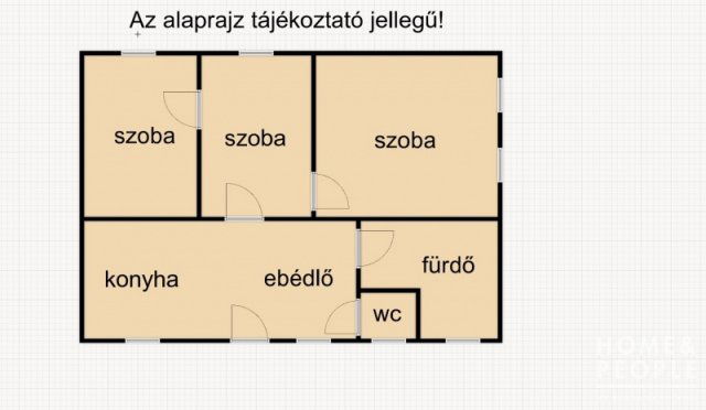 Eladó családi ház, Apátfalván 19.5 M Ft, 3 szobás