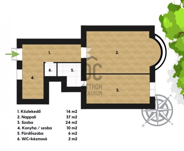 Eladó téglalakás, Budapesten, VI. kerületben 124.9 M Ft