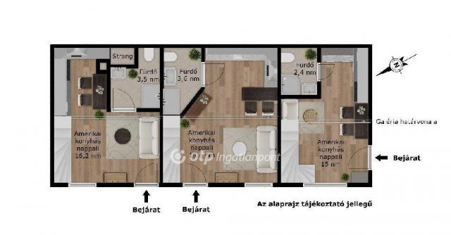 Eladó téglalakás, Budapesten, VII. kerületben 158.7 M Ft