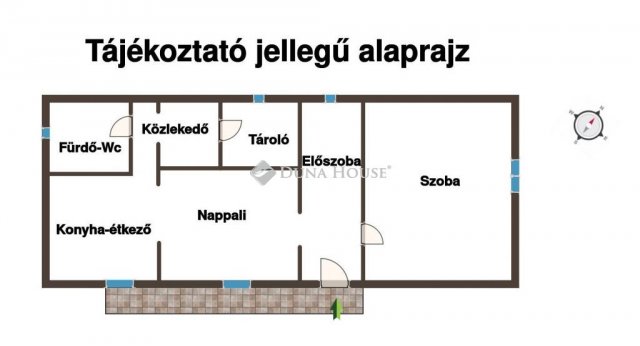 Eladó családi ház, Örkényen 25.7 M Ft, 2 szobás