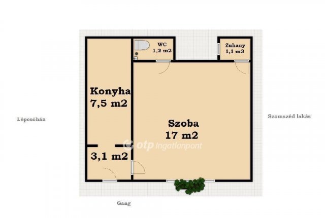 Eladó téglalakás, Budapesten, VIII. kerületben 51.9 M Ft