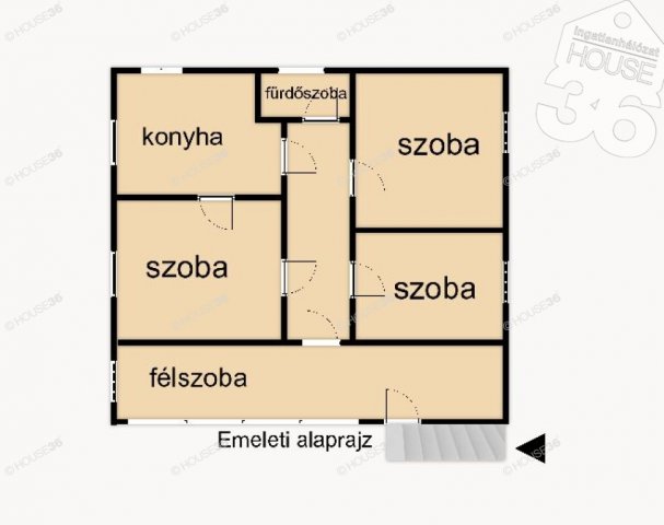 Eladó családi ház, Kecskeméten 54.9 M Ft, 5 szobás