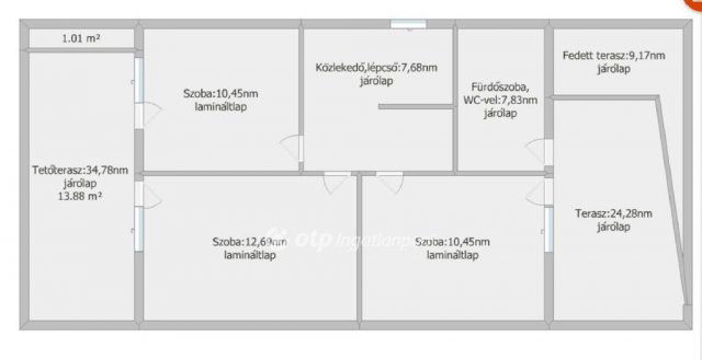 Eladó téglalakás, Szekszárdon 135 M Ft, 3+2 szobás