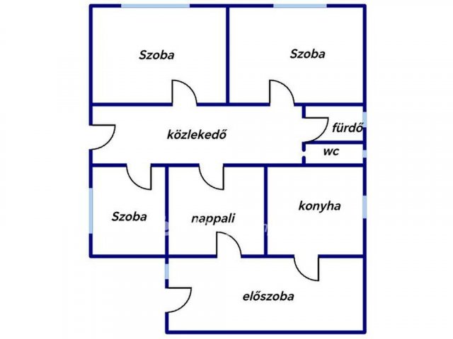 Eladó családi ház, Kápolnán 5 M Ft, 3 szobás