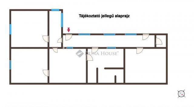 Eladó családi ház, Dányon 48 M Ft, 5 szobás