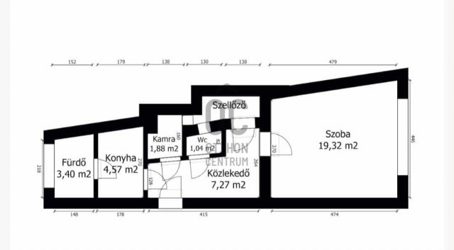 Eladó téglalakás, Pécsett 25.99 M Ft, 1 szobás