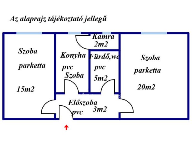 Eladó téglalakás, Salgótarjánban 9.9 M Ft, 2 szobás