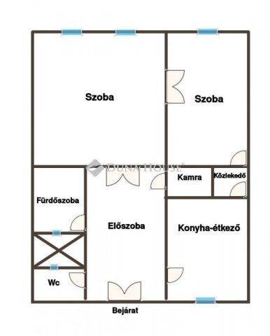 Eladó téglalakás, Budapesten, VII. kerületben 95 M Ft, 2 szobás