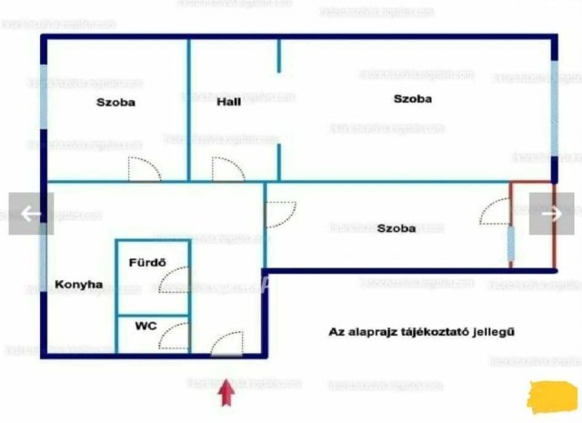 Eladó panellakás, Székesfehérvárott 66.9 M Ft, 2+1 szobás