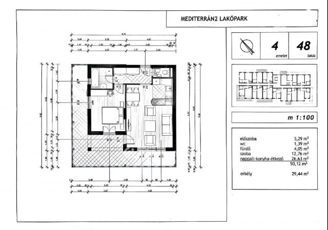 Eladó téglalakás, Budapesten, XX. kerületben 109.9 M Ft