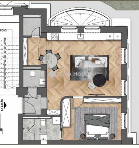 Eladó téglalakás, Budapesten, XIV. kerületben 199 M Ft, 2 szobás