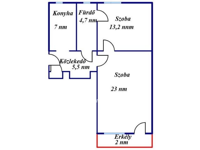 Eladó téglalakás, Salgótarjánban 18.5 M Ft, 2 szobás