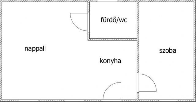 Eladó családi ház, Cegléden 34.9 M Ft, 2 szobás