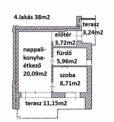 Eladó téglalakás, Hatvanban, Géza Fejedelem utcában 46 M Ft