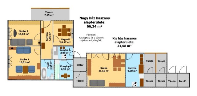 Eladó családi ház, Polgáron 39.9 M Ft, 2 szobás