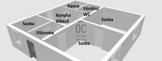 Eladó családi ház, Ugodon 21.5 M Ft, 3 szobás