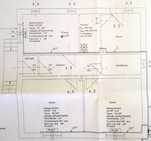 Eladó családi ház, Vámosmikolán 29 M Ft, 3 szobás
