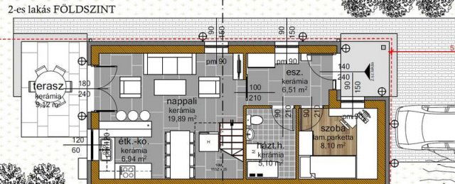 Eladó ikerház, Budapesten, XXII. kerületben 152 M Ft, 5 szobás