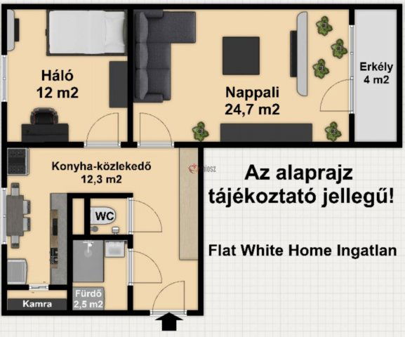 Eladó panellakás, Szegeden, Becsei utcában 45.5 M Ft, 2 szobás