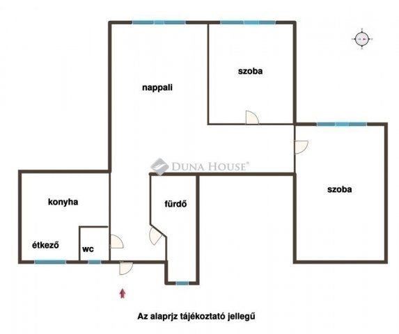 Eladó téglalakás, Budapesten, XIX. kerületben 79.9 M Ft