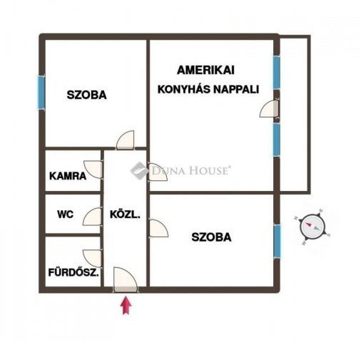 Eladó téglalakás, Kecskeméten 49.9 M Ft, 3 szobás