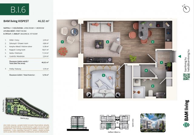 Eladó téglalakás, Budapesten, XIX. kerületben, Iparos utcában