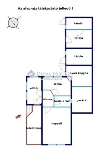 Eladó családi ház, Vecsésen 51 M Ft, 2 szobás