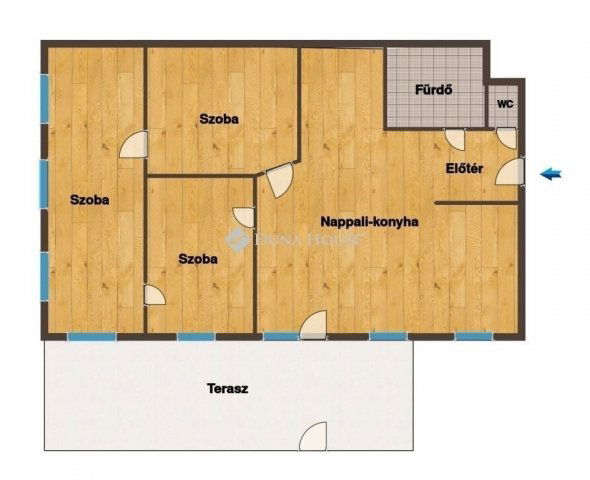 Eladó téglalakás, Budapesten, X. kerületben 79.9 M Ft, 4 szobás