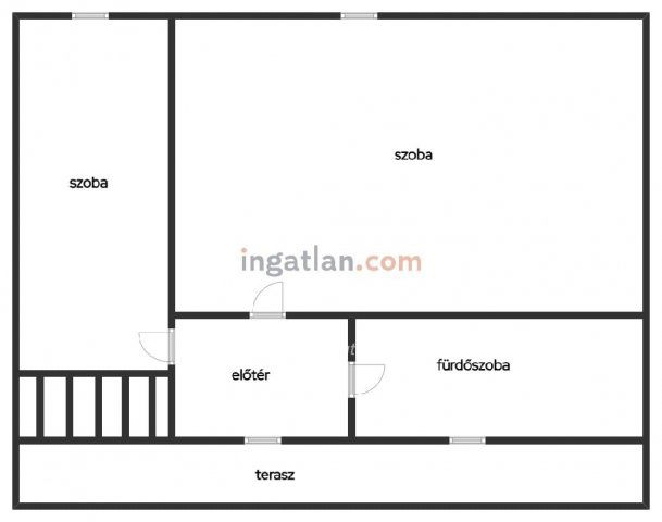 Eladó sorház, Balassagyarmaton 42 M Ft, 2+1 szobás