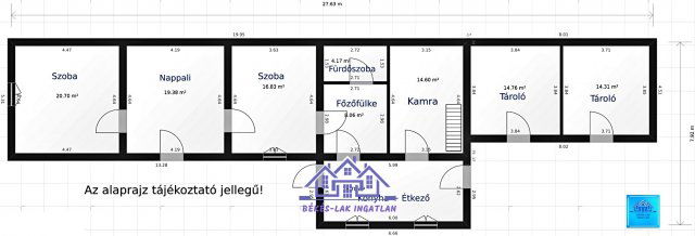 Eladó családi ház, Békésen 11.99 M Ft, 3 szobás