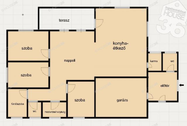 Eladó családi ház, Kecskeméten 78 M Ft, 4 szobás