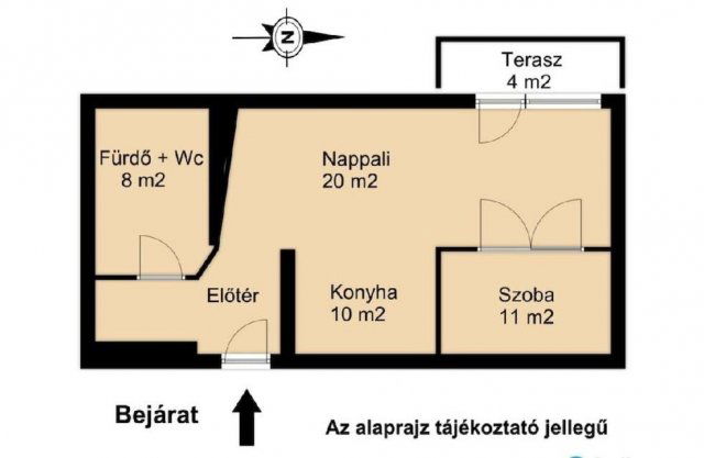 Eladó téglalakás, Budapesten, VIII. kerületben 76.5 M Ft
