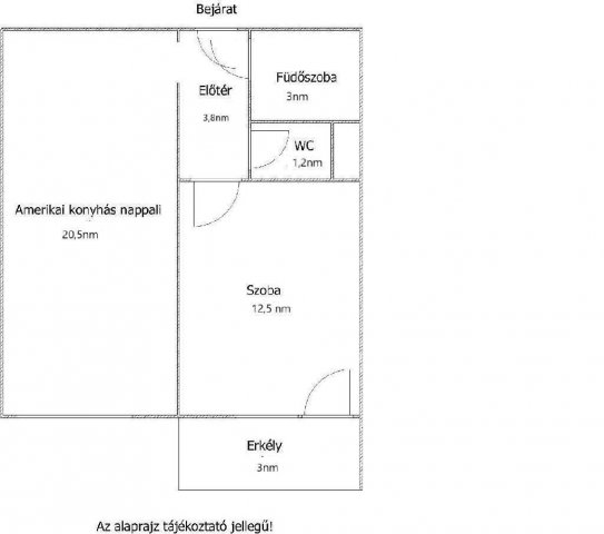 Eladó téglalakás, Siófokon 69 M Ft, 2 szobás