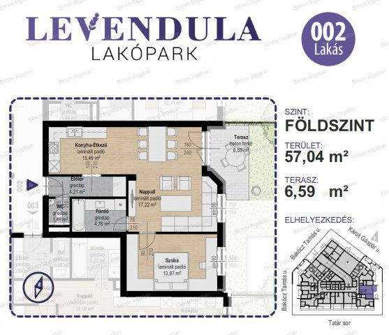 Eladó téglalakás, Kecskeméten 77 M Ft, 1 szobás