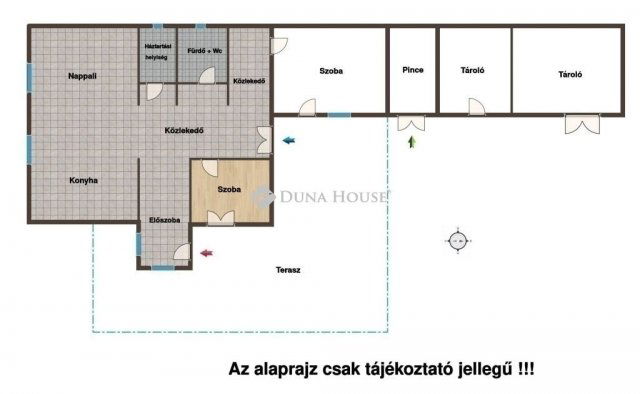 Eladó családi ház, Tápiószecsőn 73.9 M Ft, 3 szobás