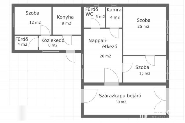Eladó családi ház, Hódmezővásárhelyen 65 M Ft, 4 szobás