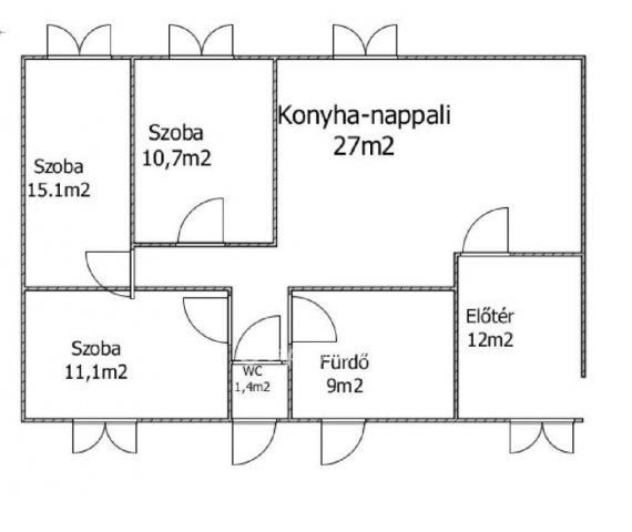 Eladó családi ház, Szegváron 17.9 M Ft, 3 szobás